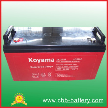 Batterie profonde du cycle AGM de 12V 120ah pour solaire / télécom